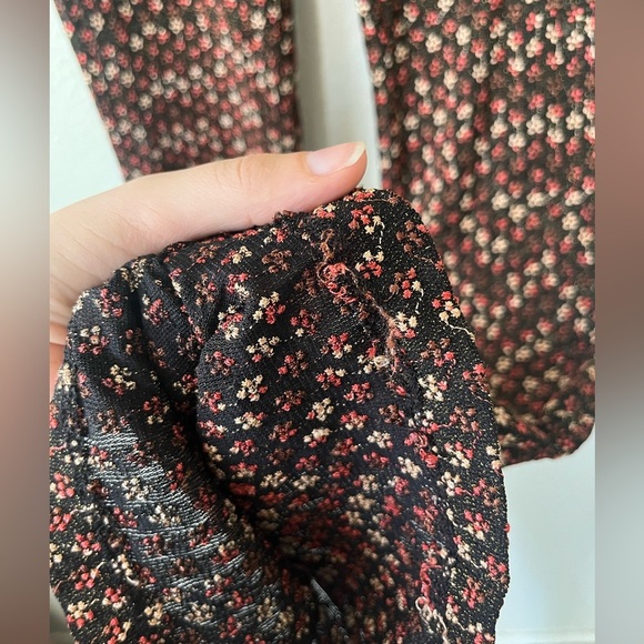 Free People Party Pull On Floral Embroidered Flared Pants in Women’s Size XS - Picture 7 of 15